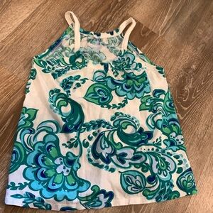 Girls XL dressy tank top , with patterns.